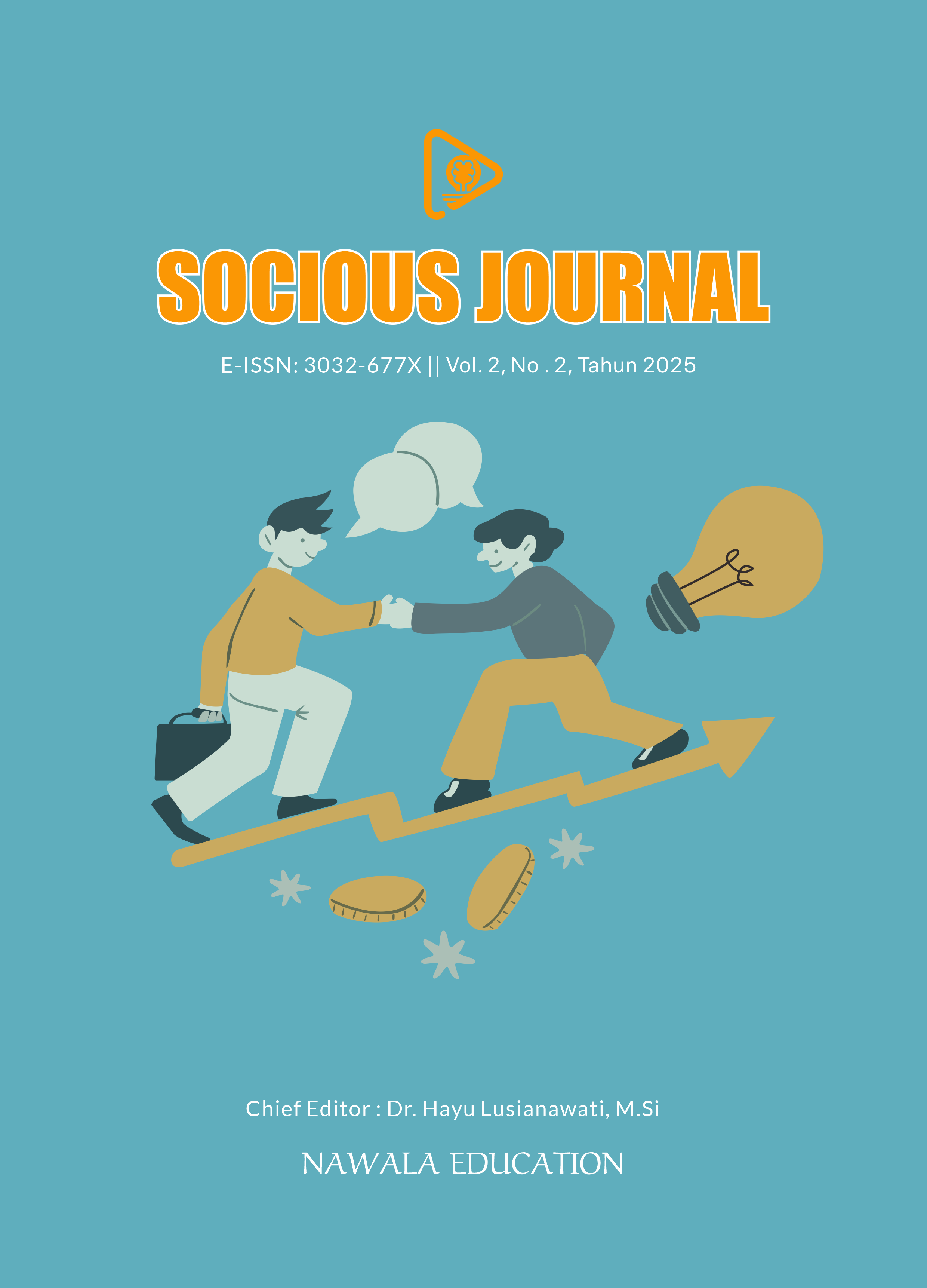 					View Vol. 2 No. 2 (2025): Socious Journal - April
				